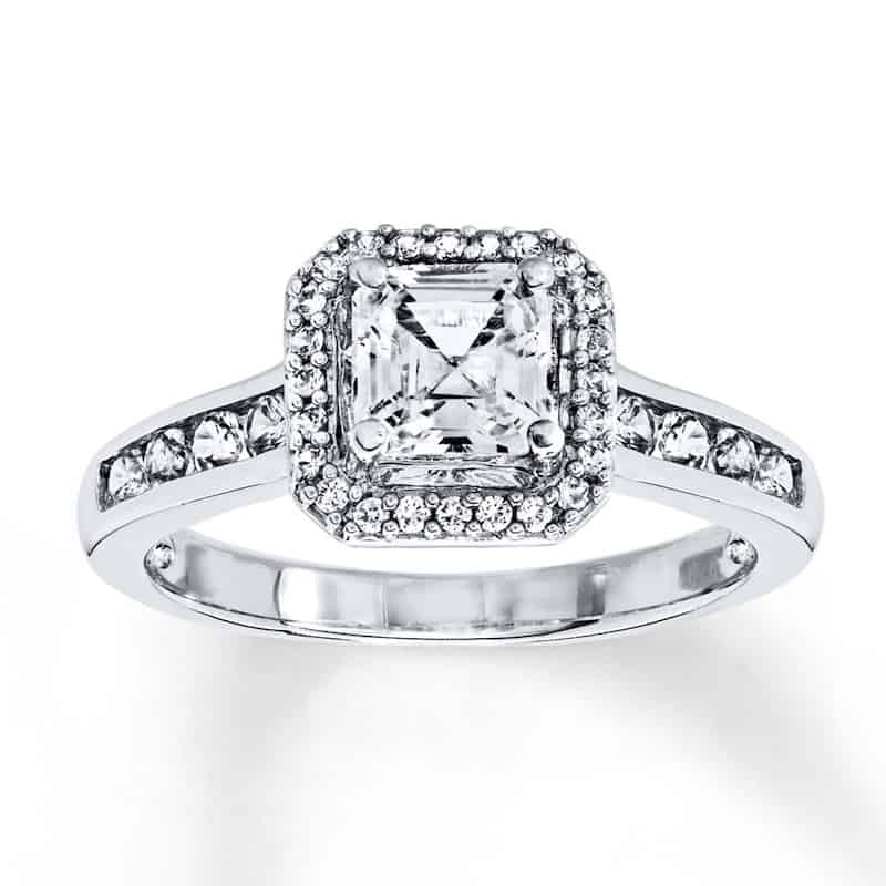 Kay White Sapphire Ring