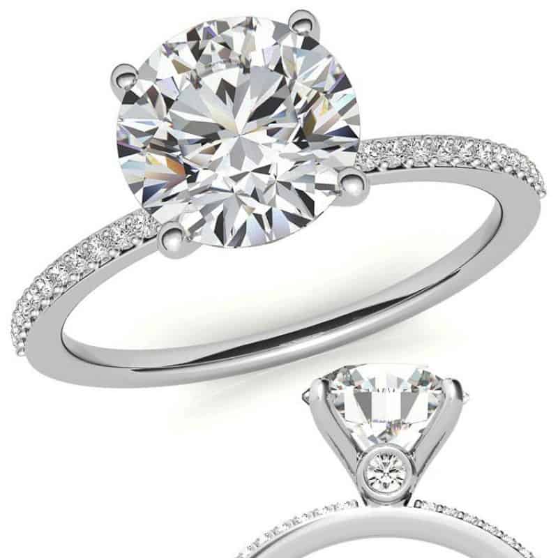 Best Fake Diamond Rings That Look Real For Travel - Color and Grace