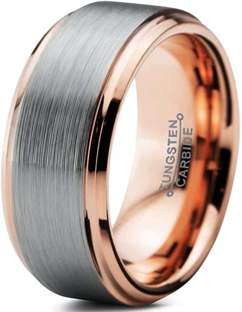 Charming Jewelers Tungsten Wedding Band Ring