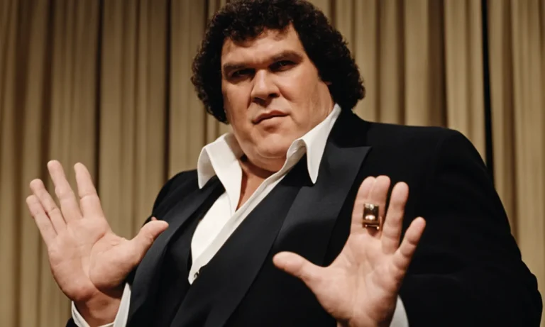 Andre The Giant’S Massive Ring Size And Hands Explored