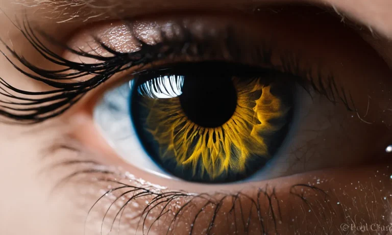 Uncovering The Mystery Of Blue Eyes With A Yellow Ring