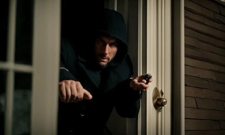 Do Burglars Really Ring The Doorbell At Night?