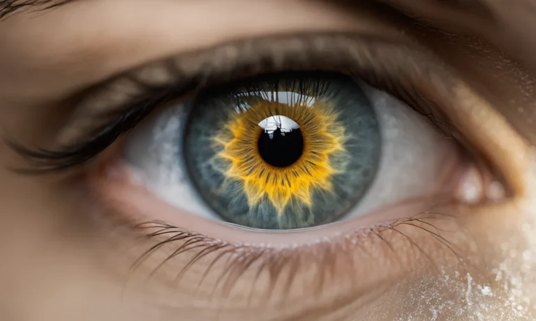 Do Grey Eyes With A Yellow Ring Really Exist? An In-Depth Look