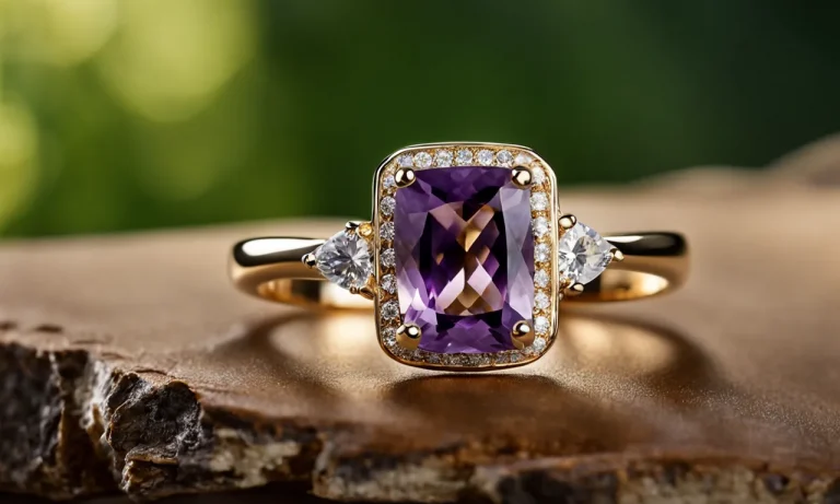 How To Clean An Amethyst Ring: A Step-By-Step Guide