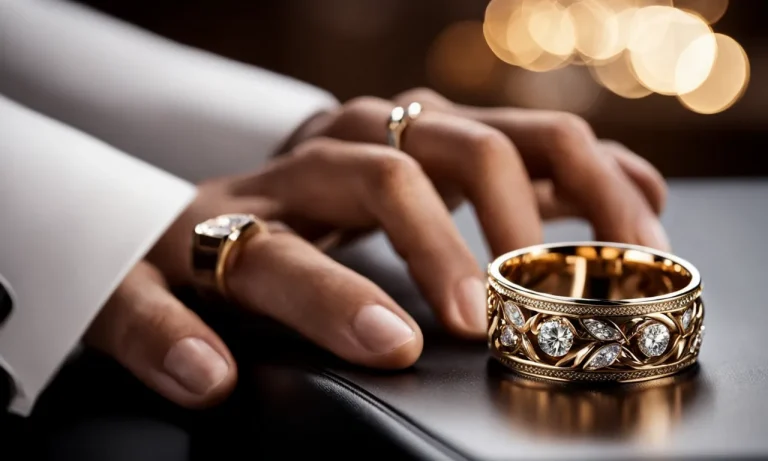 Why Do Men Wear Rings On Their Right Hand? The History And Significance Explained