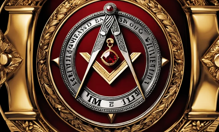 What Does The Red Stone In A Masonic Ring Mean? Uncovering Its Symbolism And Significance
