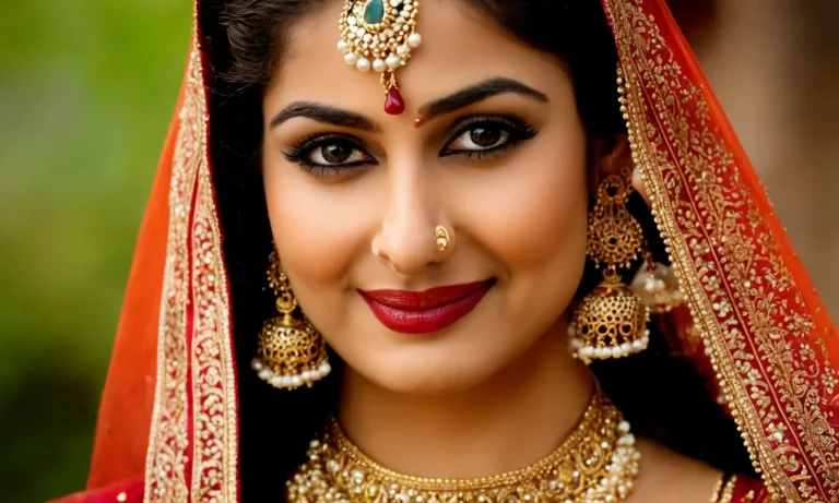 The History And Cultural Significance Of Nose Rings In Indian Culture