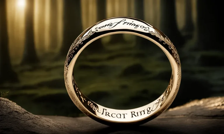 Unlocking The Meaning Behind The English Translation Of The One Ring’S Inscription