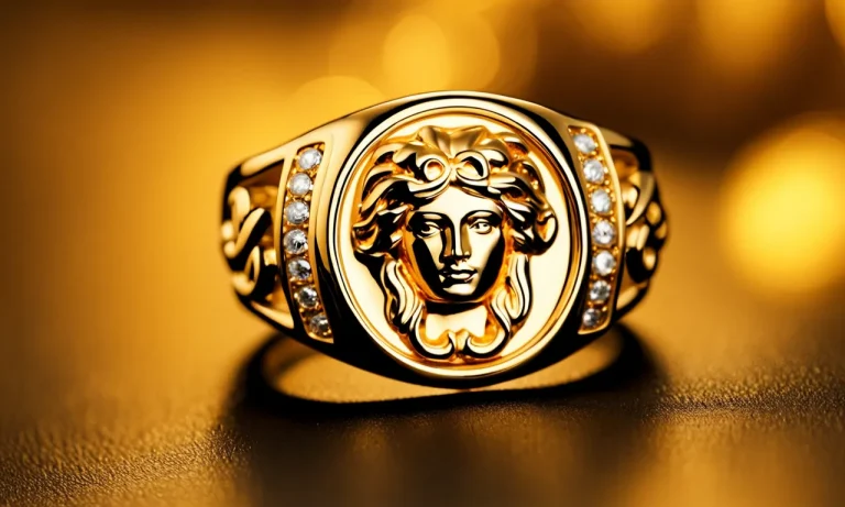 Versace Medusa 18K Gold Ring: History, Meaning, And Style