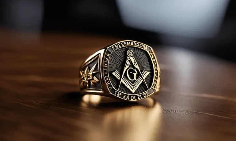 Who Can Wear A Freemason Ring? Traditions And Rules