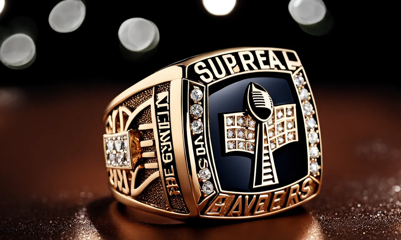 Super Bowl rings are the preeminent piece of jewelry in sports