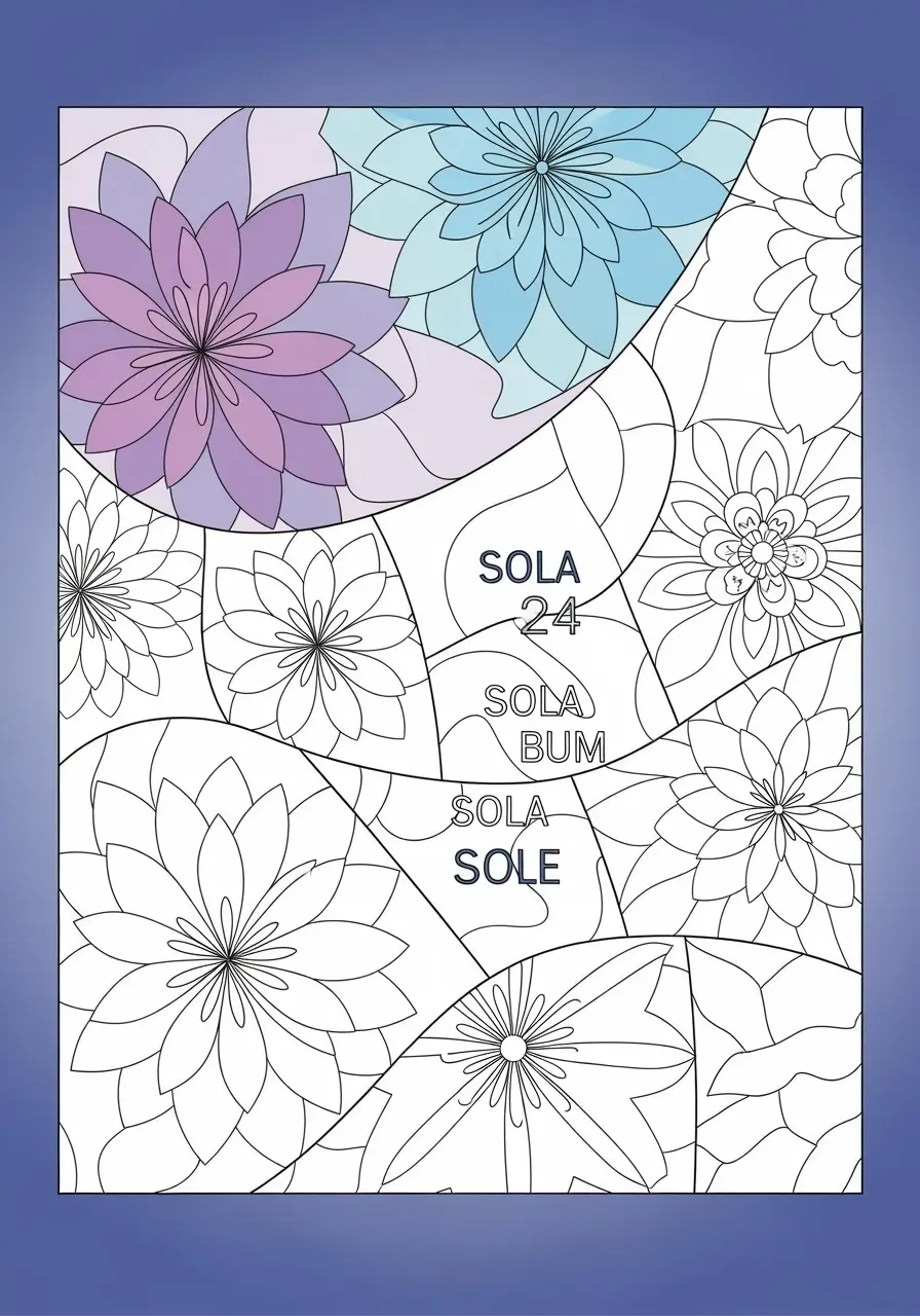 Easy Coloring Pages for Adults