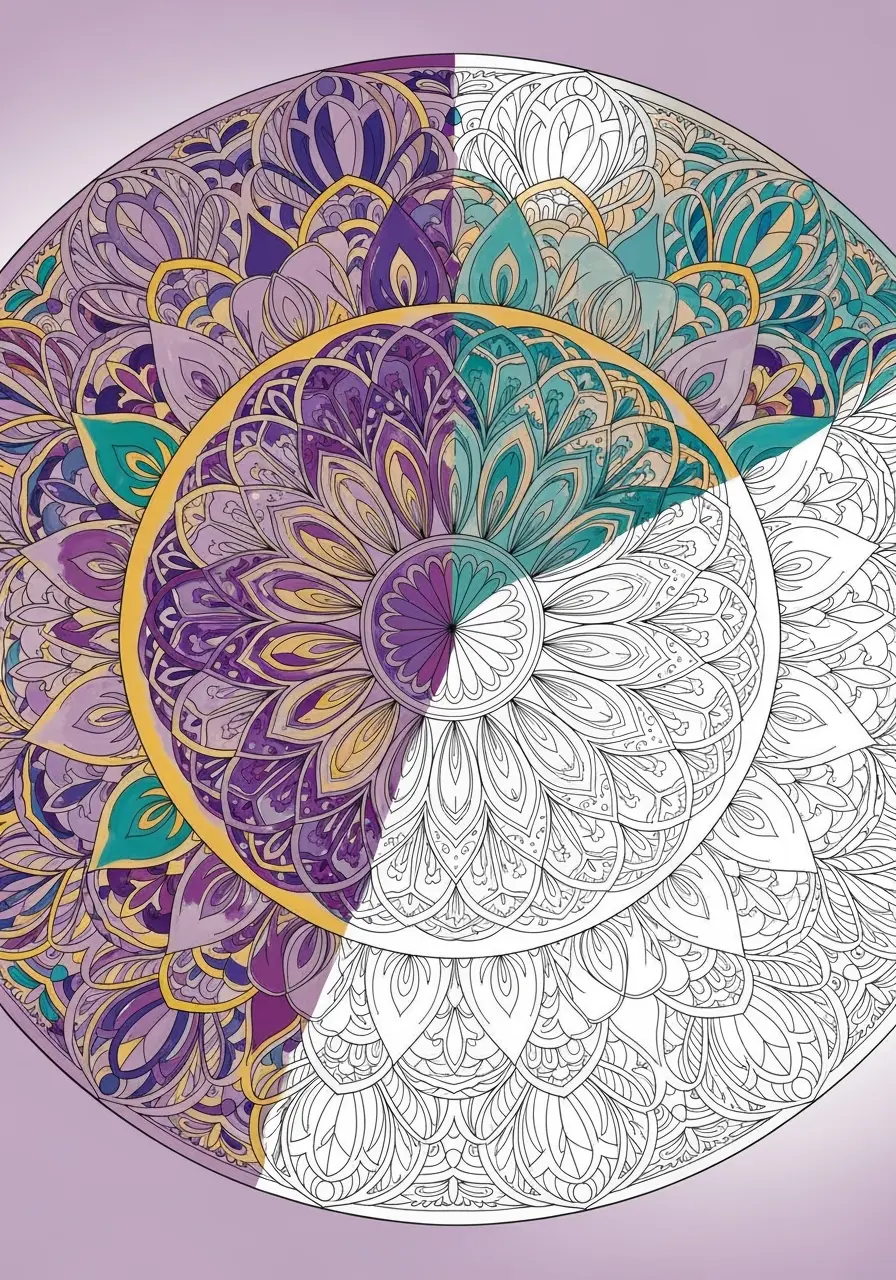Mandala Coloring Pages for Adults