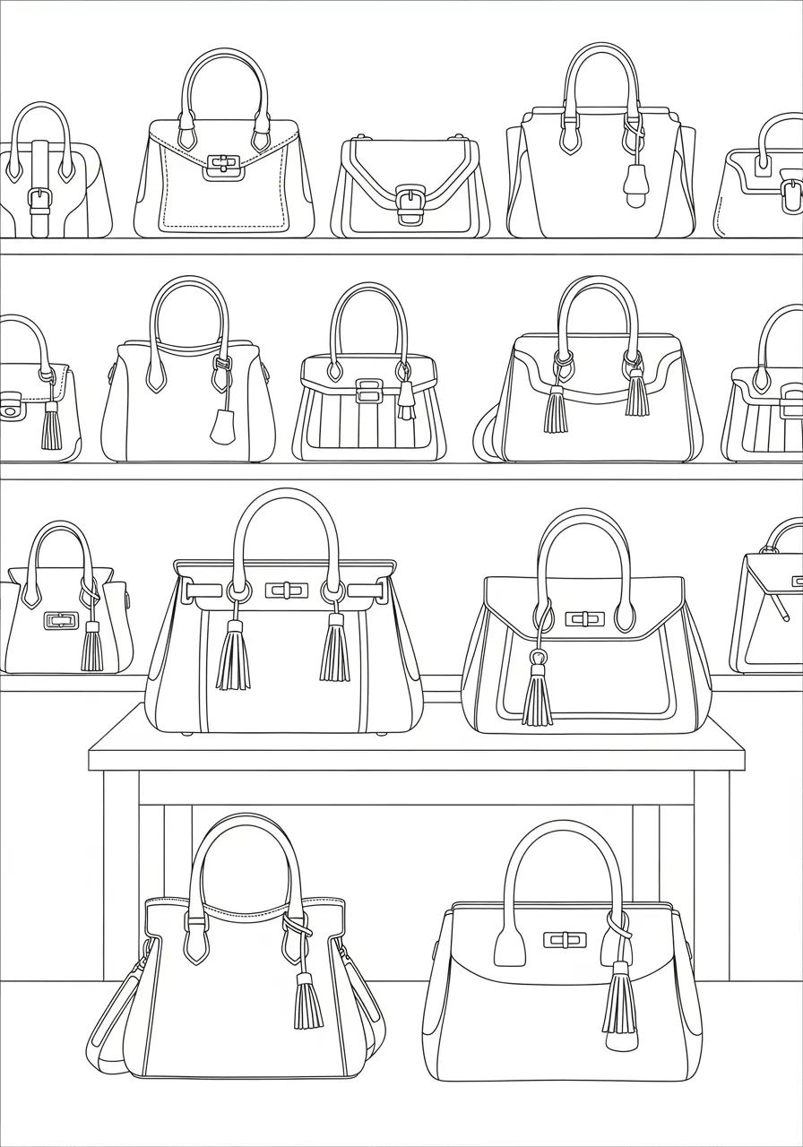 Designer Handbag Fashion Collection Page