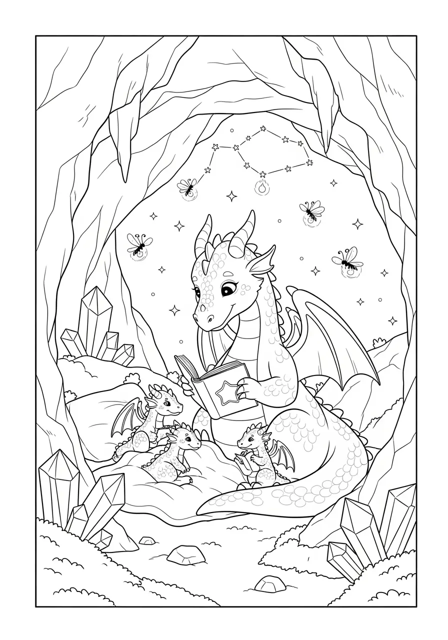 Dragon's Bedtime Story Fantasy Page