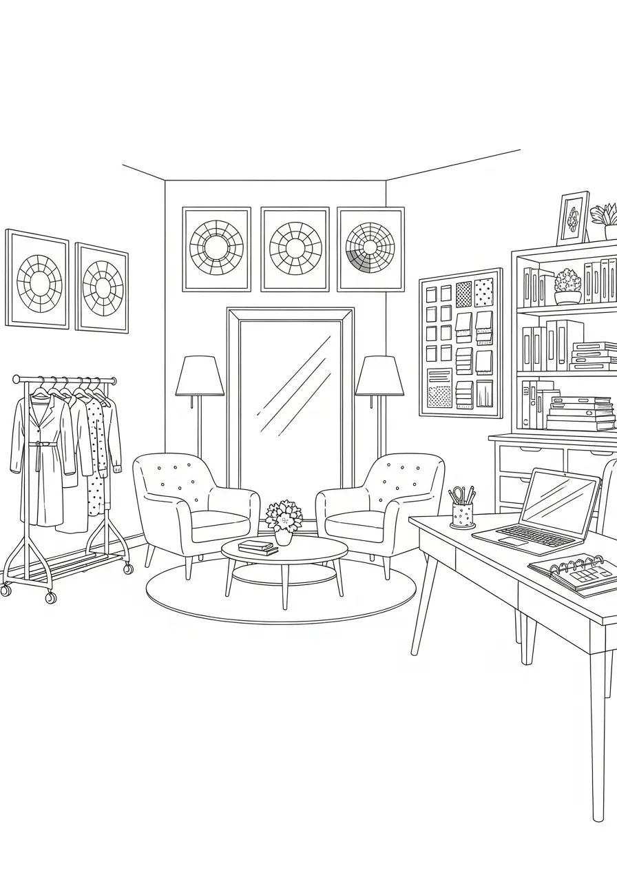 Fashion Consultant's Office Page