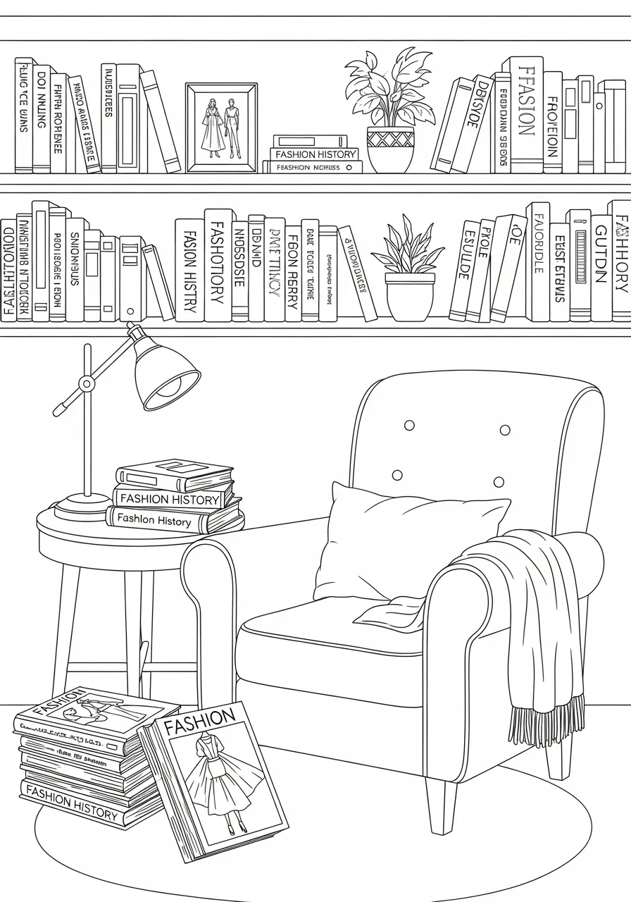 Fashion Library Reading Page