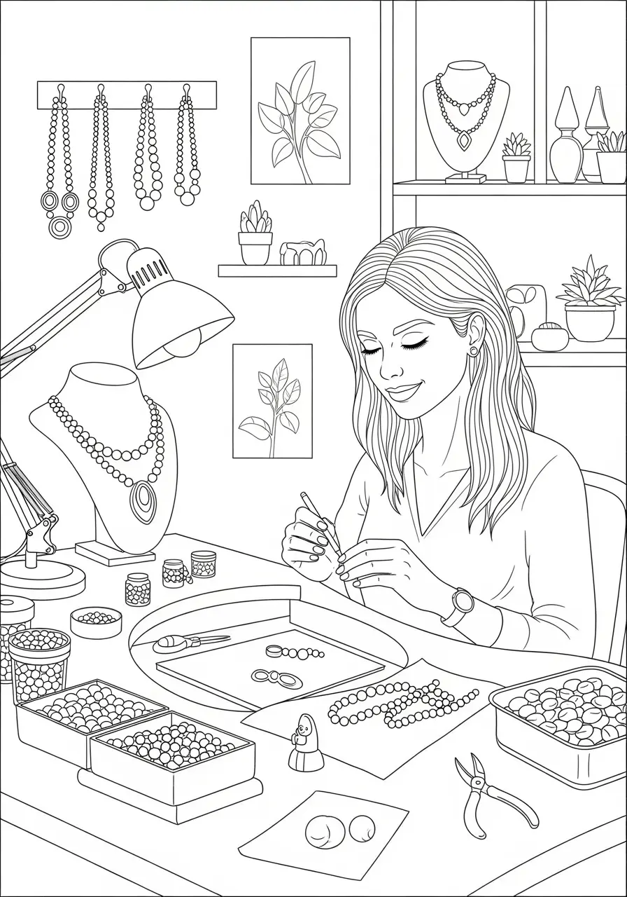 Jewelry Designer's Fashion Workshop Page