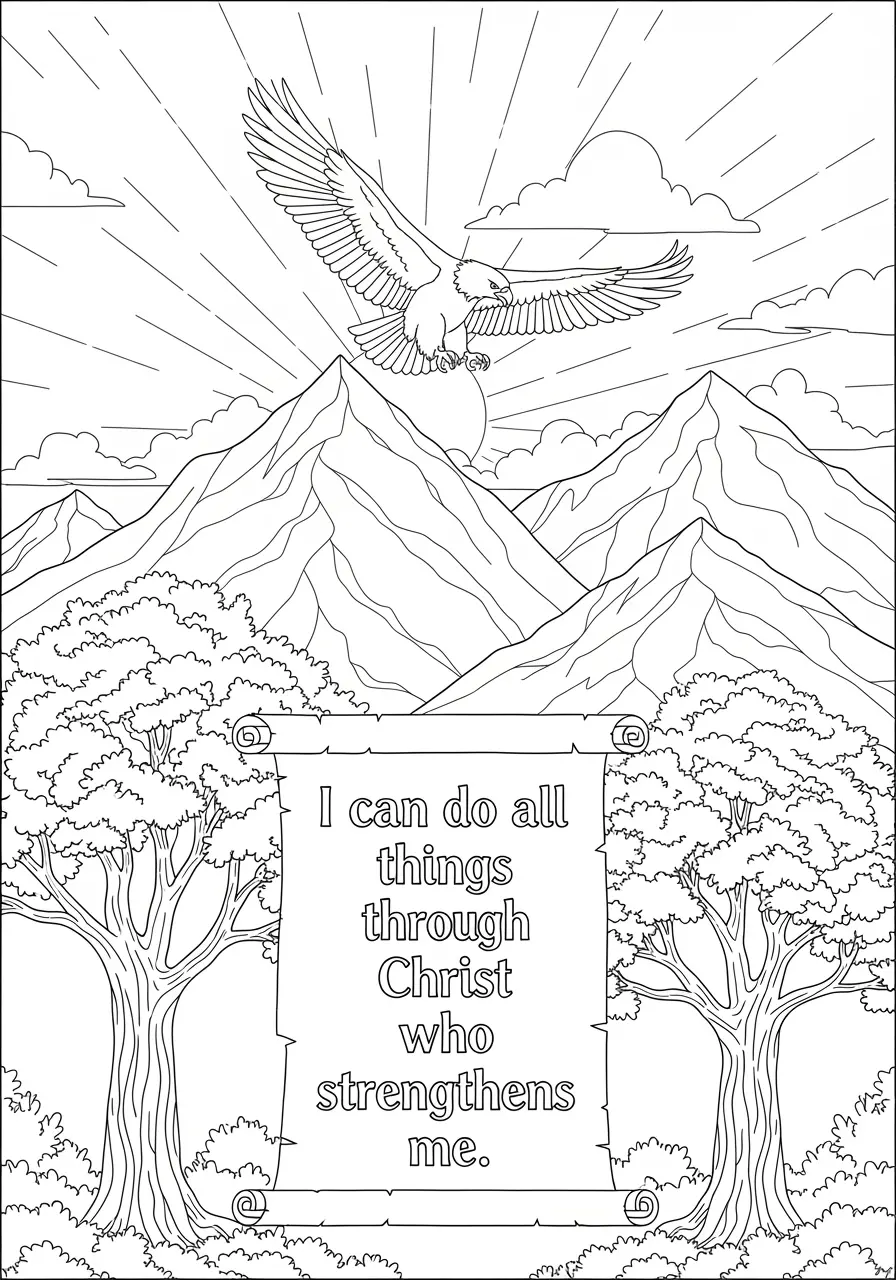 Philippians 4:13 Strength Bible Verse Page