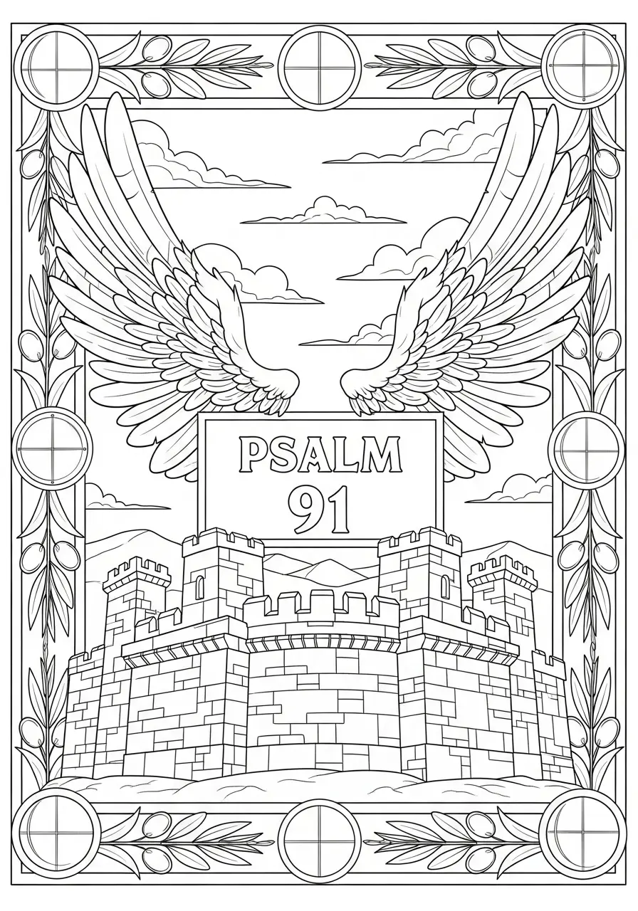 Psalm 91 Protection Bible Verse Page