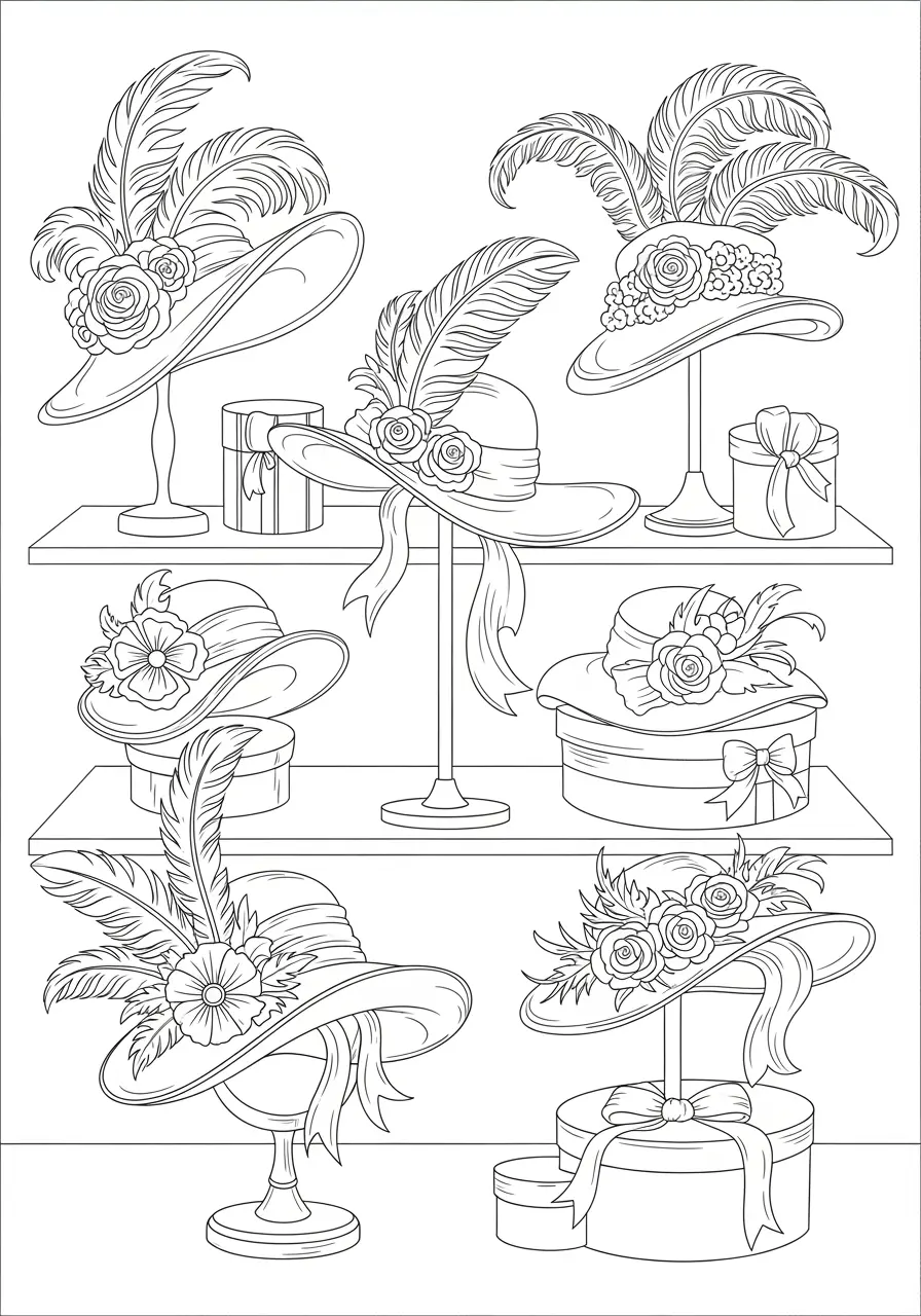 Vintage Hat Fashion Shop Page